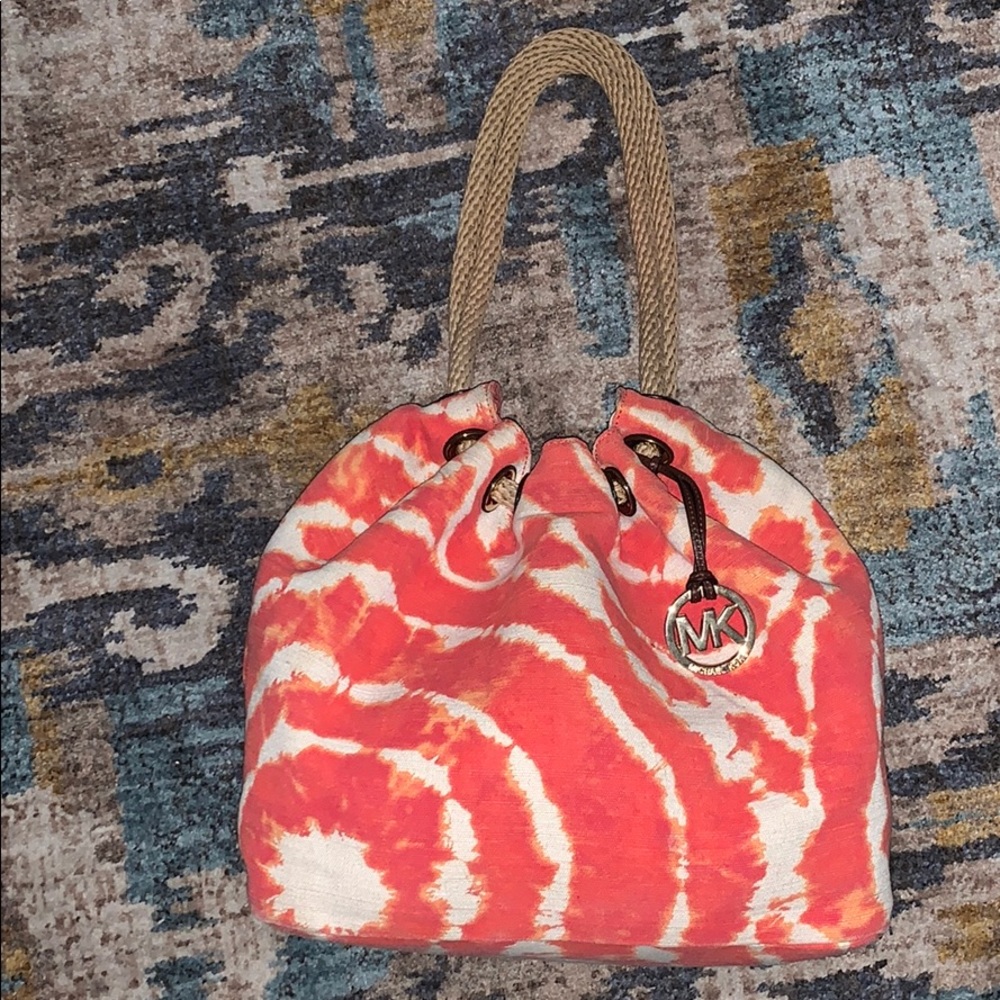 Michael Kors satchel. Tie dye. Great bag
